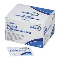 ȘERVEȚELE UMEDE WELLAND ADHESIVE REMOVER